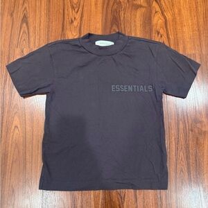 Essentials Dark Brown Tee